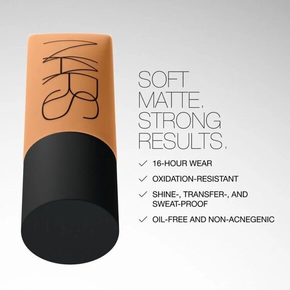 Nars Soft Matte Complete Foundation Medium to Full Coverage Deep 4 Namibia NEW - Picture 3 of 9